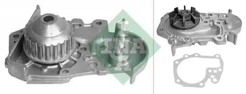 водна помпа, охлаждане на двигателя INA 538 0021 10