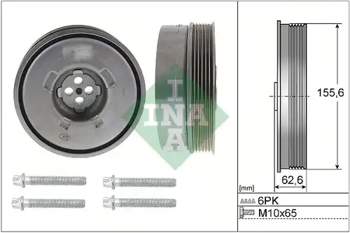 К-кт шайби, колянов вал INA 544 0501 20