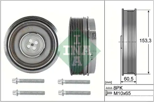 К-кт шайби, колянов вал INA 544 0505 20