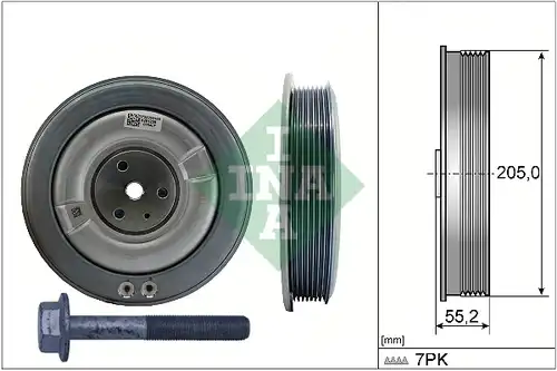 К-кт шайби, колянов вал INA 544 0506 20