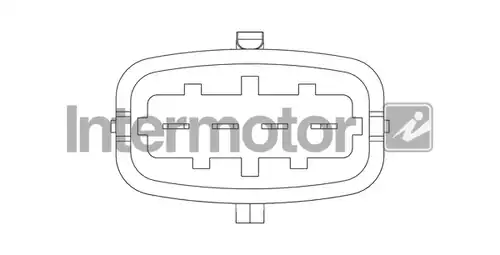 въздухомер-измерител на масата на въздуха INTERMOTOR 19749