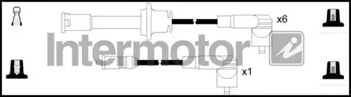 комплект запалителеи кабели INTERMOTOR 73847