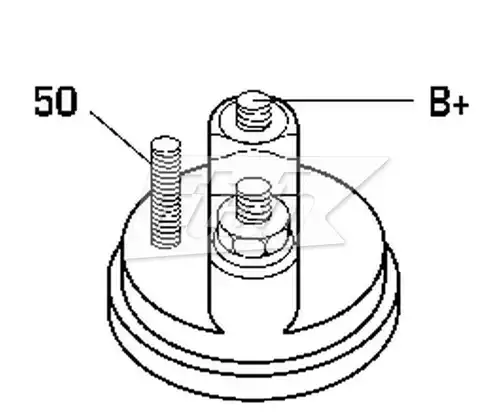 стартер ITAB AUTOMOTIVE 10010487OV