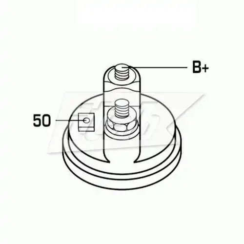 стартер ITAB AUTOMOTIVE 10010796AV