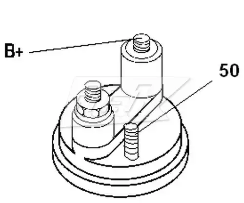 стартер ITAB AUTOMOTIVE 10014131OV