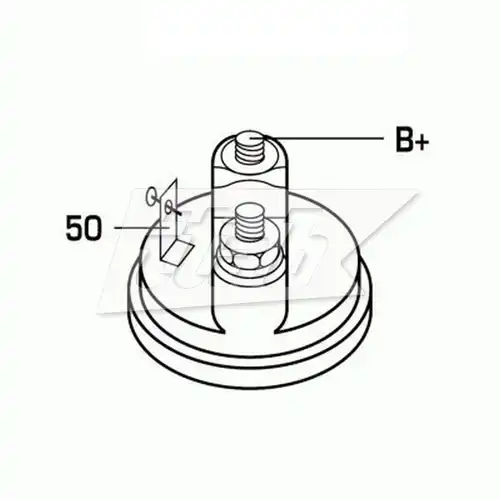 стартер ITAB AUTOMOTIVE 10032151OV