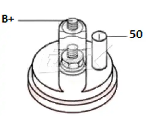 стартер ITAB AUTOMOTIVE 10033111AV