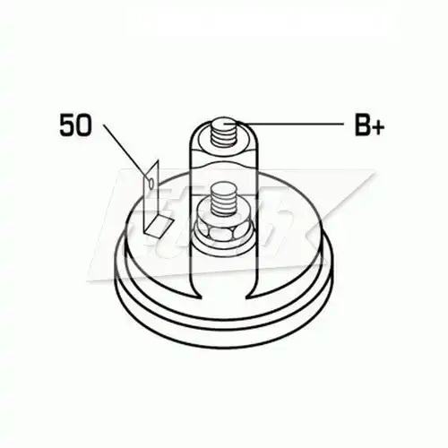 стартер ITAB AUTOMOTIVE 10035127AV