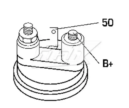 стартер ITAB AUTOMOTIVE 10035144AV