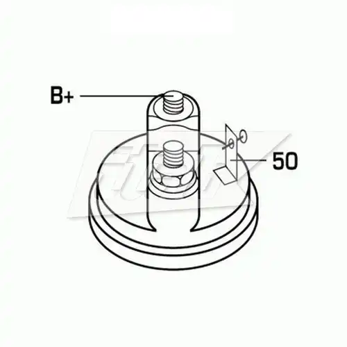 стартер ITAB AUTOMOTIVE 10035165AV