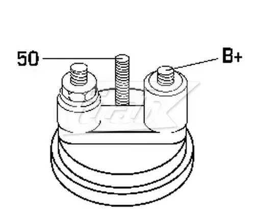 стартер ITAB AUTOMOTIVE 10035250OV