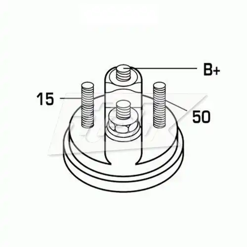 стартер ITAB AUTOMOTIVE 10040342AV