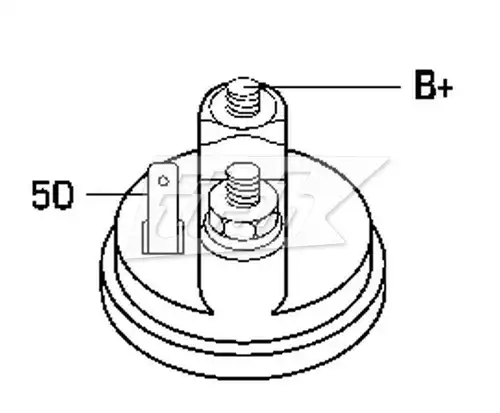 стартер ITAB AUTOMOTIVE 10040553AV