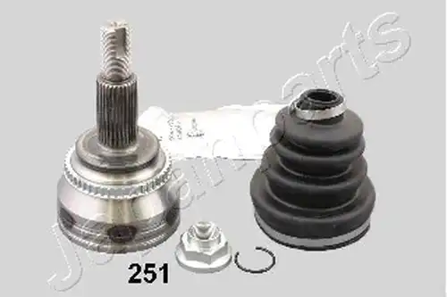 каре комплект, полуоска JAPANPARTS GI-251