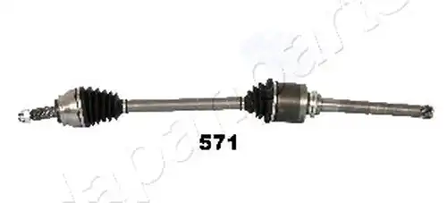 полуоска JAPANPARTS GI-571