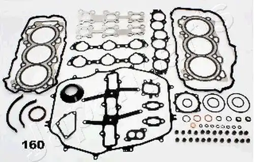 пълен комплект гарнитури, двигател JAPANPARTS KM-160