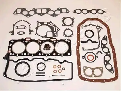 пълен комплект гарнитури, двигател JAPANPARTS KM-190