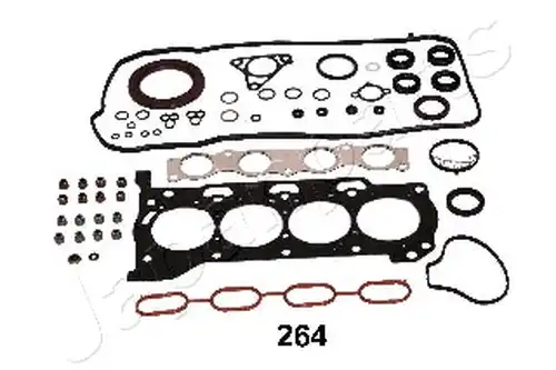 пълен комплект гарнитури, двигател JAPANPARTS KM-264