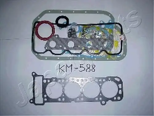 пълен комплект гарнитури, двигател JAPANPARTS KM-588