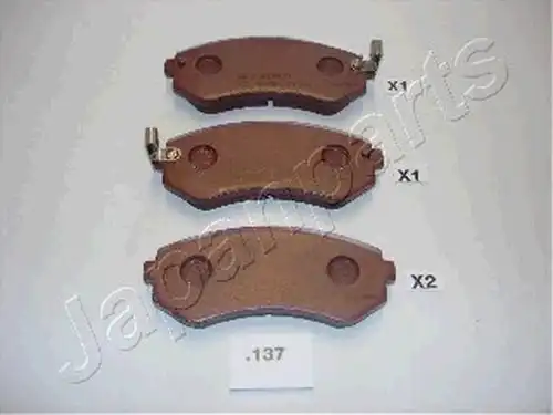 накладки JAPANPARTS PP-137AF