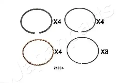 бутален пръстен (сегмент) JAPANPARTS RC21004