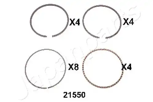 бутален пръстен (сегмент) JAPANPARTS RC21550