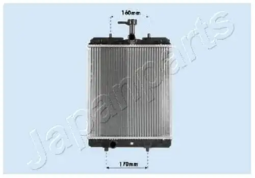 воден радиатор JAPANPARTS RDA033068