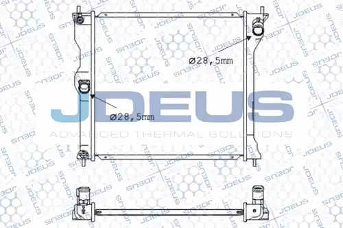 охладител, електродвигател JDEUS 018M72