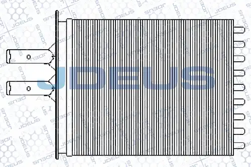 топлообменник, отопление на вътрешното пространство JDEUS 211V06