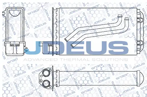 топлообменник, отопление на вътрешното пространство JDEUS 221V02