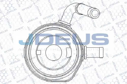 маслен радиатор, двигателно масло JDEUS 423M41