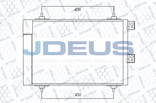 кондензатор, климатизация JDEUS 707M58