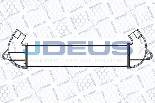 интеркулер (охладител за въздуха на турбината) JDEUS 811M51A