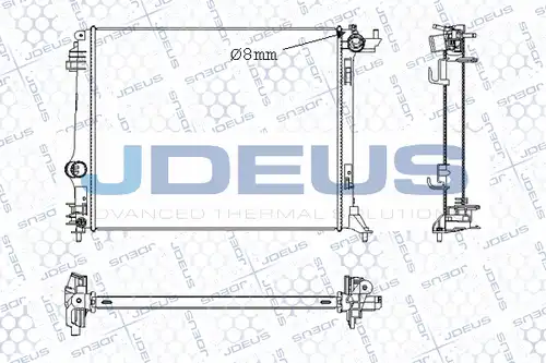 воден радиатор JDEUS M-0231350