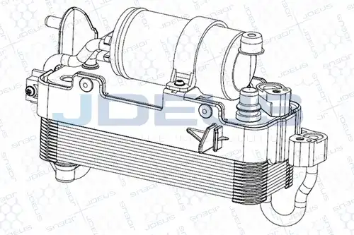 кондензатор, климатизация JDEUS M-7050940