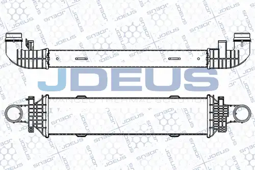 интеркулер (охладител за въздуха на турбината) JDEUS M-817105A