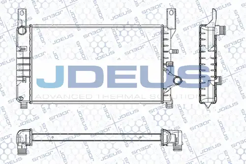 воден радиатор JDEUS RA0120520