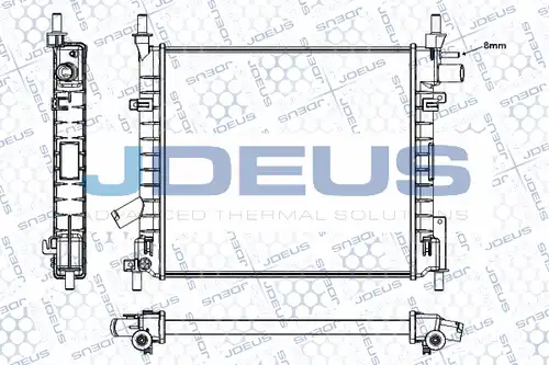 воден радиатор JDEUS RA0121180