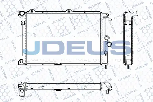 воден радиатор JDEUS RA0200630