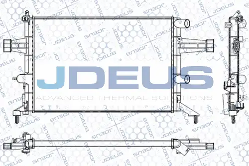 воден радиатор JDEUS RA0200740