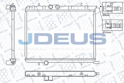 воден радиатор JDEUS RA0210341