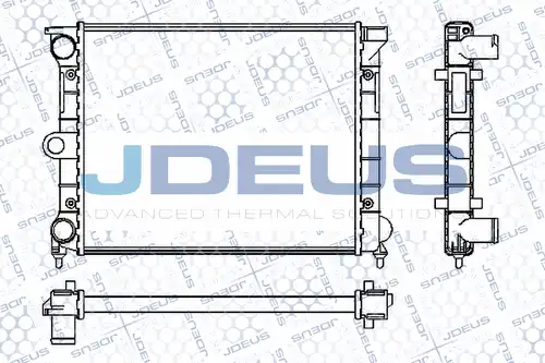 воден радиатор JDEUS RA0300390