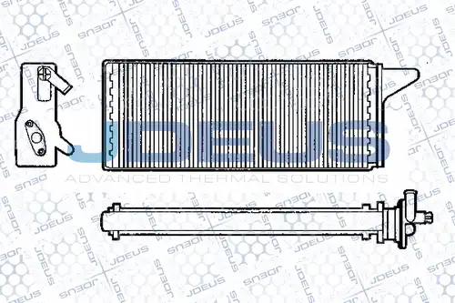 топлообменник, отопление на вътрешното пространство JDEUS RA2140010