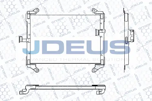 кондензатор, климатизация JDEUS RA7110180