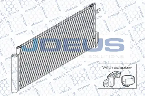 кондензатор, климатизация JDEUS RA7111150