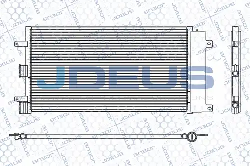 кондензатор, климатизация JDEUS RA7111270