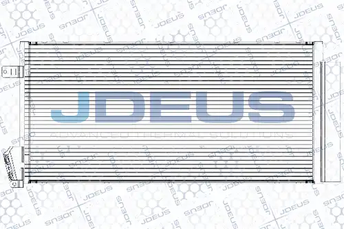 кондензатор, климатизация JDEUS RA7111320