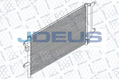 кондензатор, климатизация JDEUS RA7140060