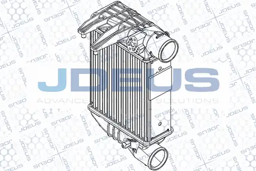 интеркулер (охладител за въздуха на турбината) JDEUS RA8010200