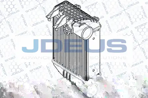 интеркулер (охладител за въздуха на турбината) JDEUS RA8010220